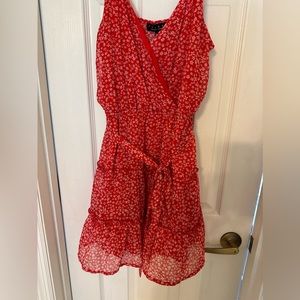 Trixxi Red floral dress
